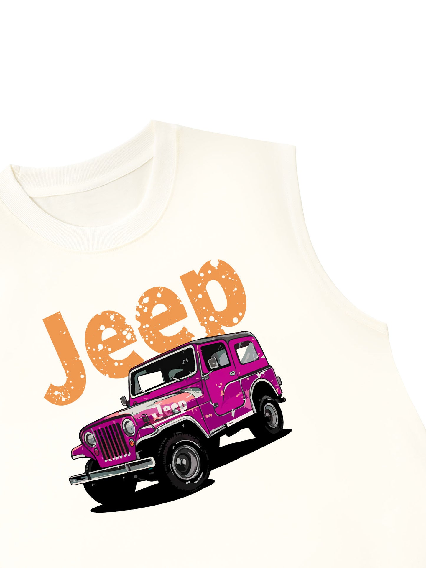 Áo Ba Lỗ Relaxed Fit JEEP CAR