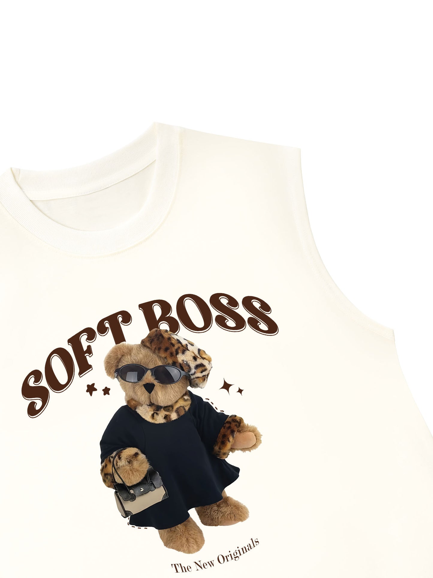 Áo Ba Lỗ Relaxed Fit Teddy Land Soft Boss