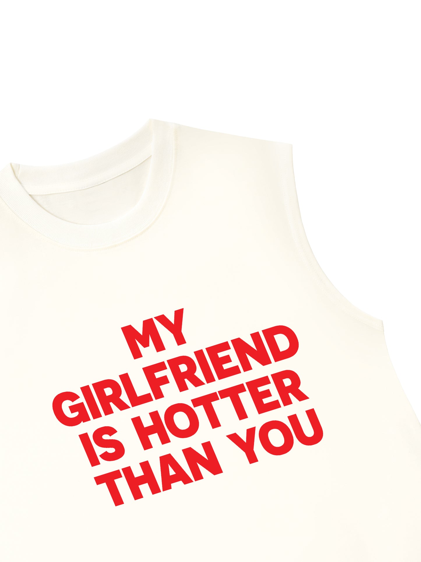 Áo Ba Lỗ Relaxed Fit Life Vibe My Girlfriend