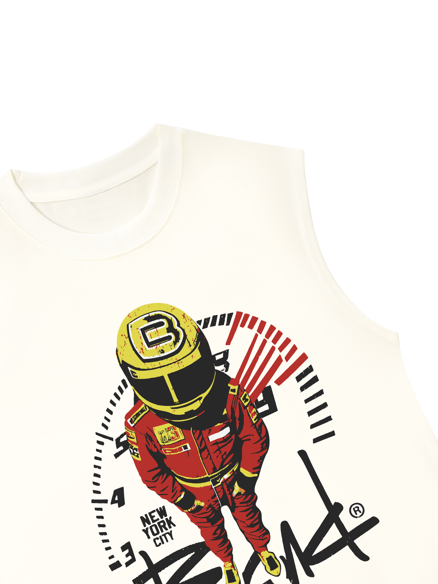 Áo Ba Lỗ Ralaxed Fit New York Race