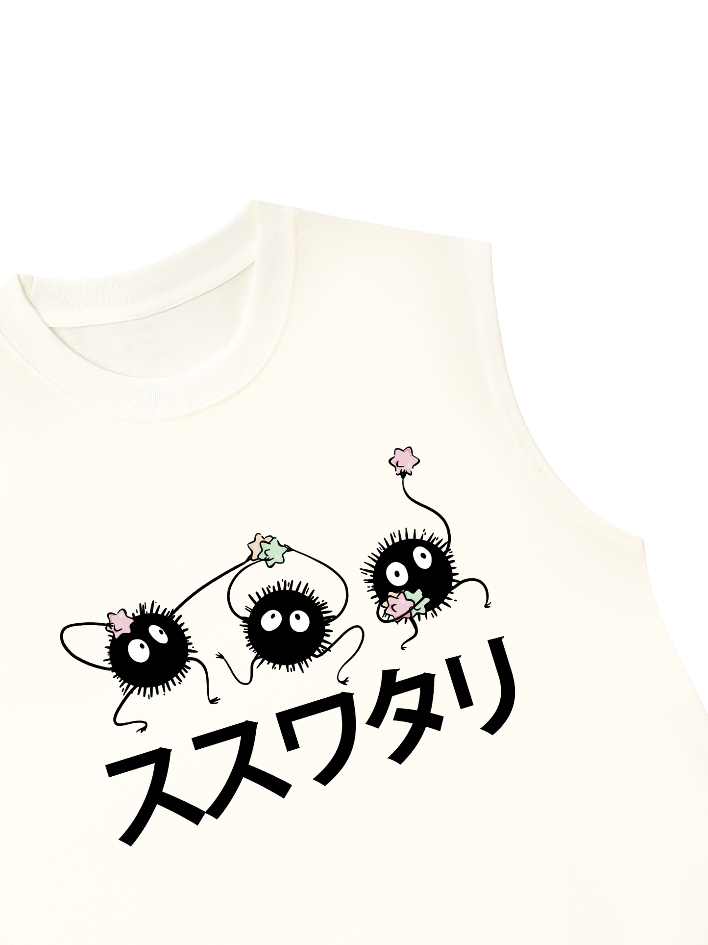 Áo Ba Lỗ Relaxed Fit Japan Spirit Soot Sprites