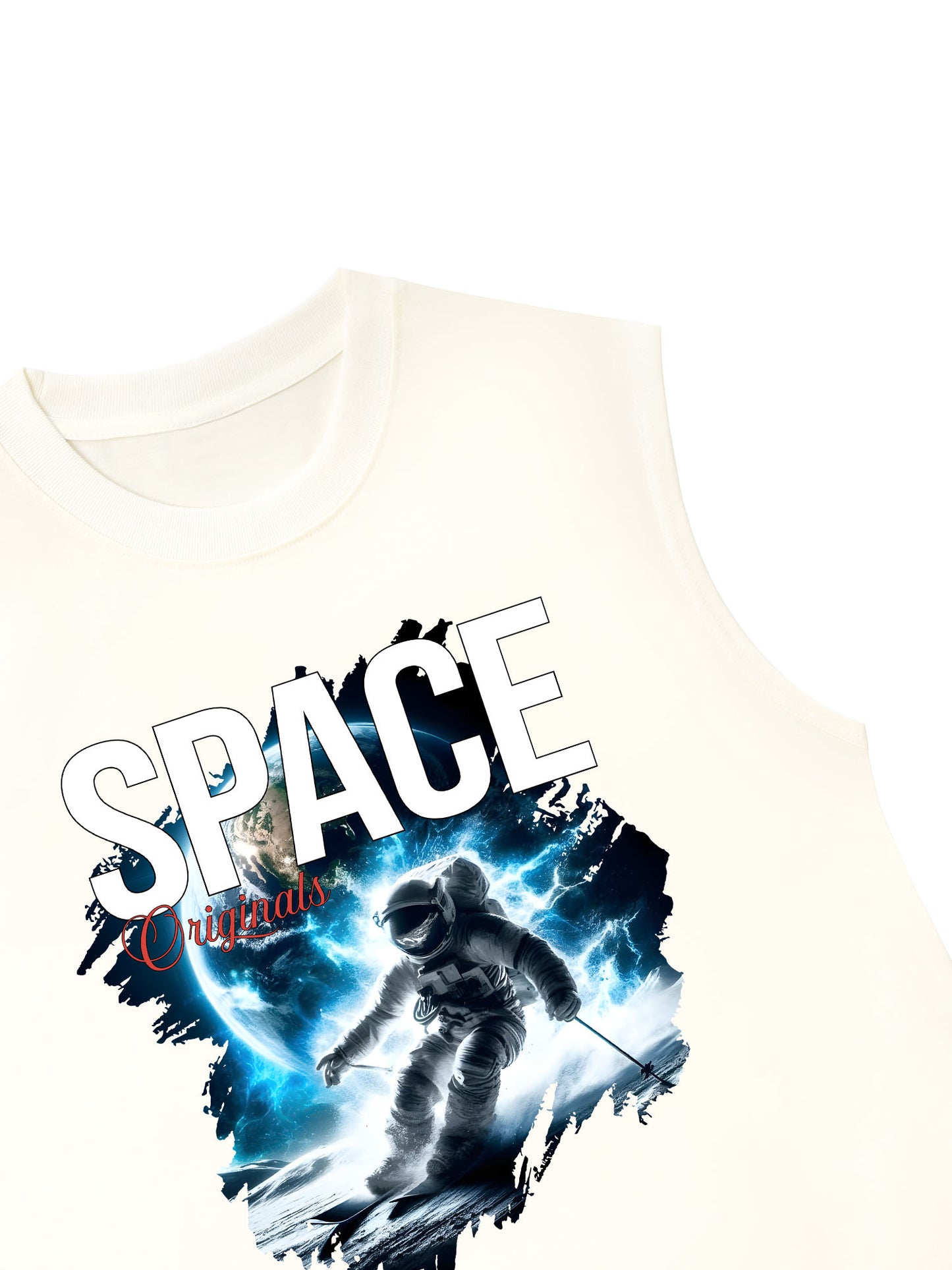Áo Ba Lỗ Relaxed Fit Space Skier
