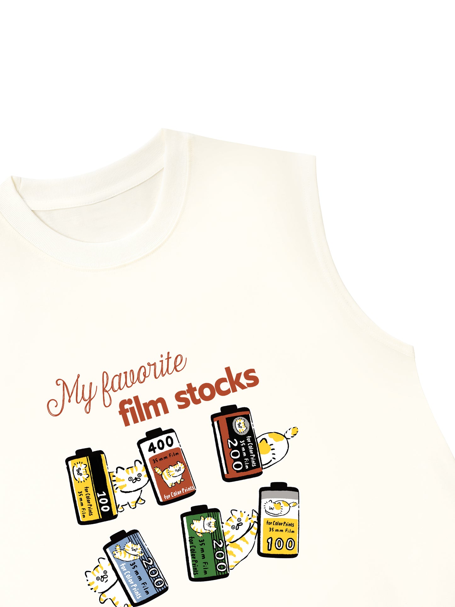 Áo Ba Lỗ Relaxed Fit My Favorite Film Stocks