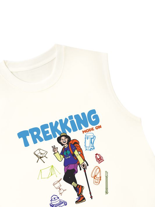 Áo Ba Lỗ Relaxed Fit Trekking Mode On