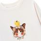 Áo Thun Dài Tay So Cute Cat đen