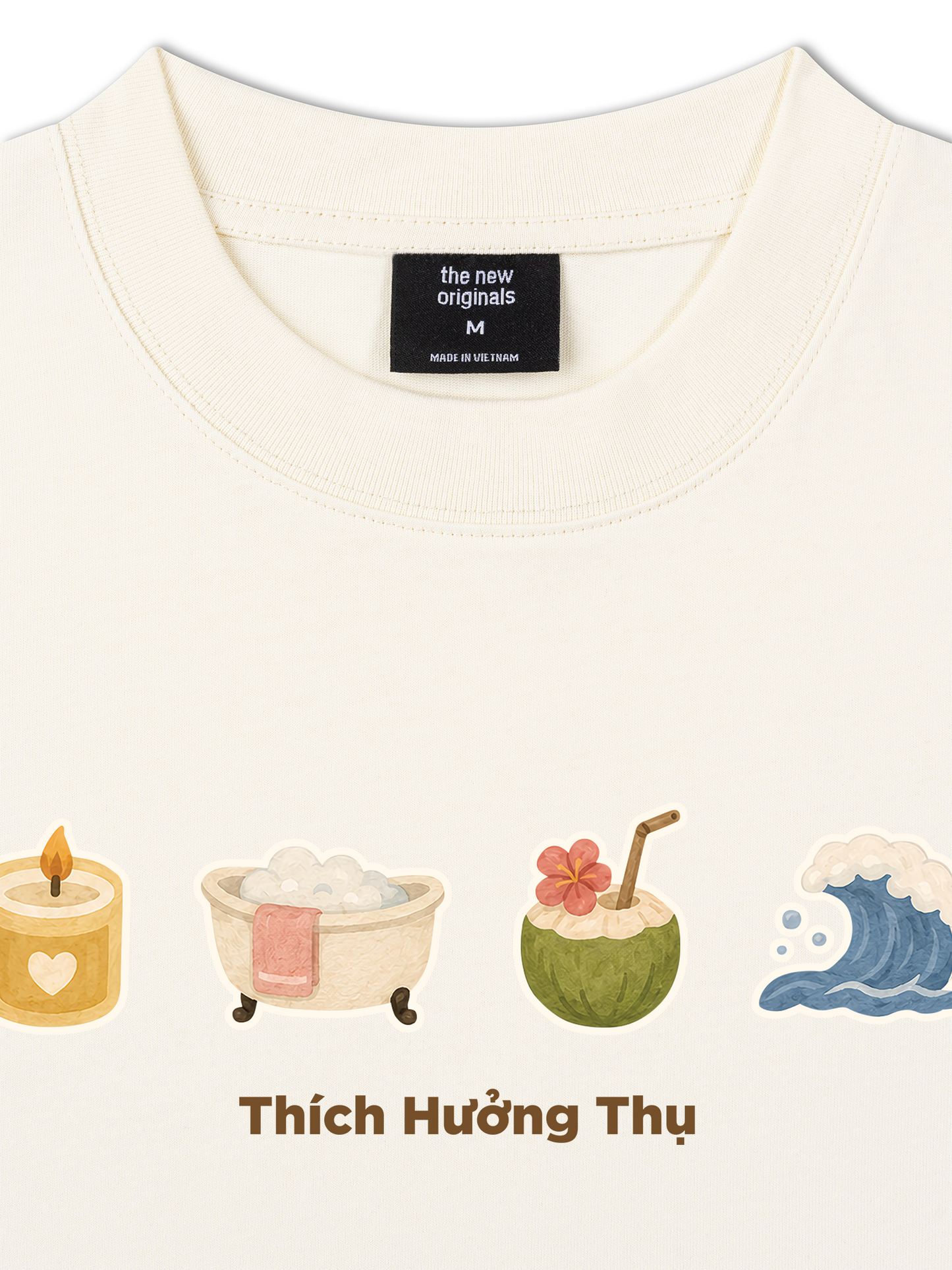 Áo Thun Relaxed Fit Thích Hưởng Thụ