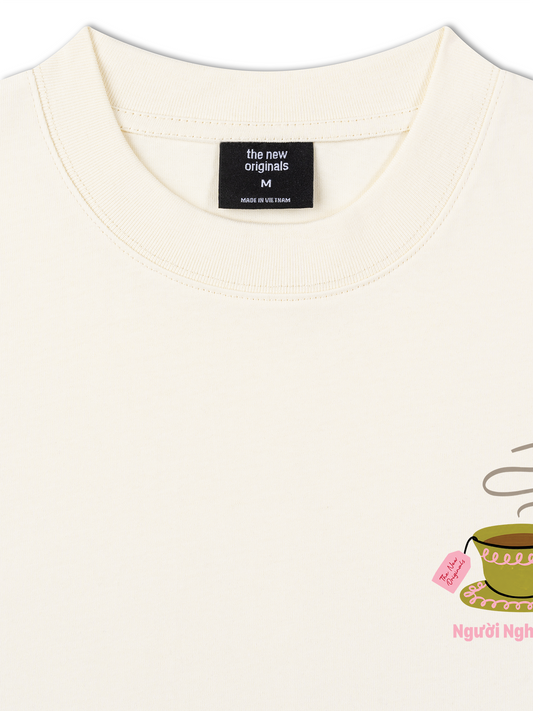 Áo Thun Relaxed Fit Người Nghiện Trà