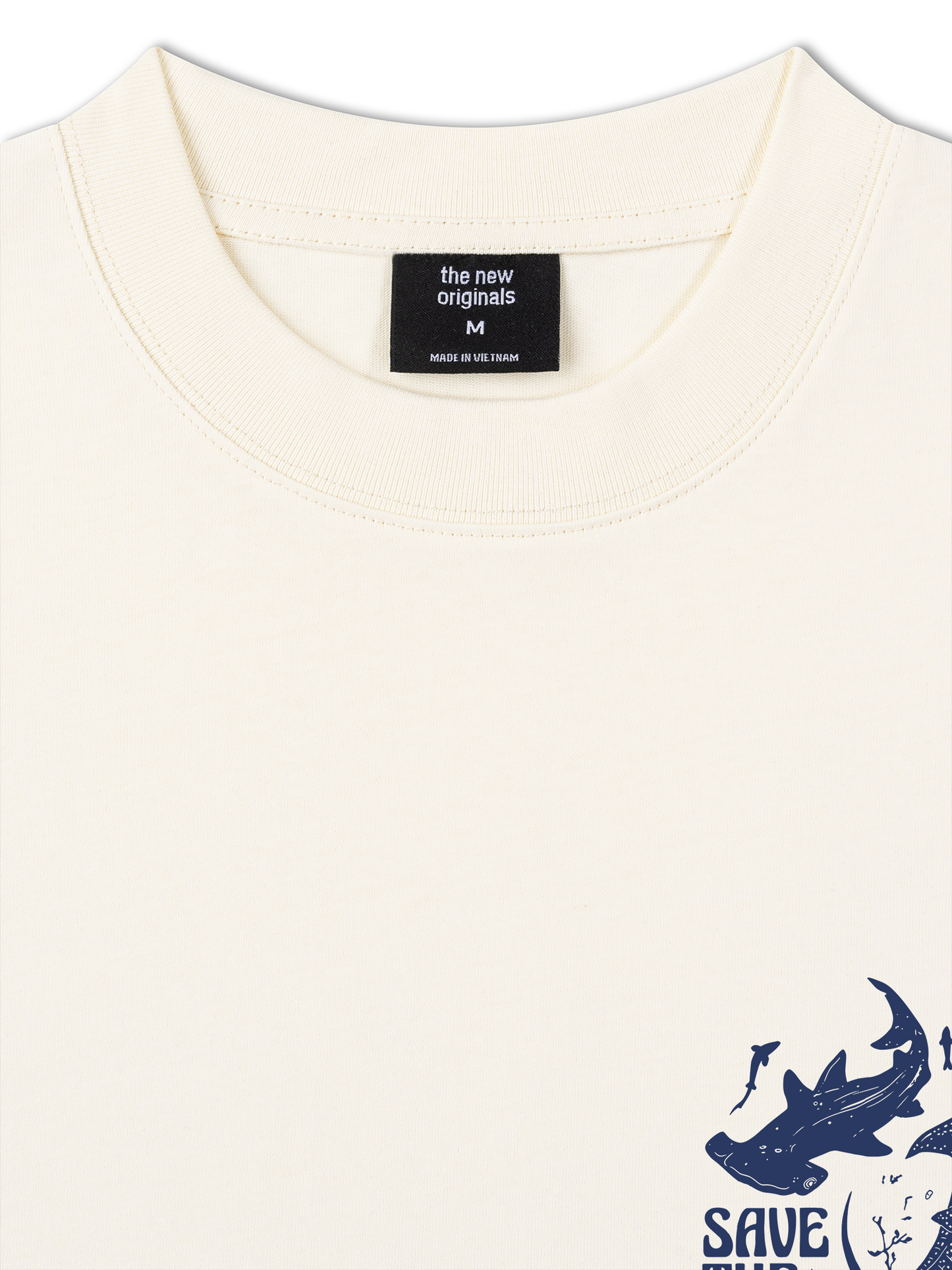 Áo Thun Relaxed Fit Ocean Save The Shark