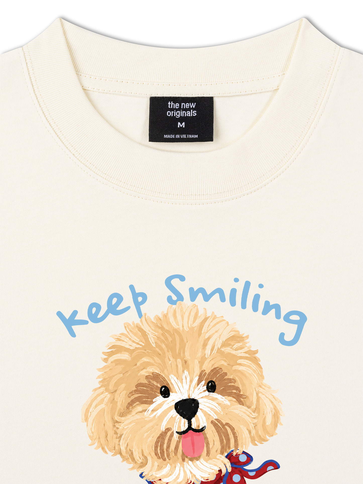 Áo Thun Relaxed Fit Keep Smiling