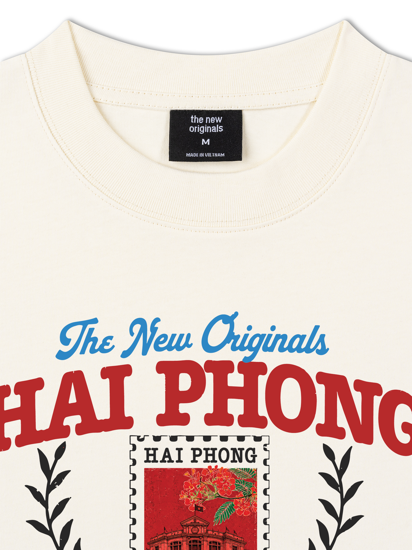 Áo Thun Relaxed Fit Thành Phố Hoa Phượng Đỏ