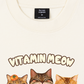 Áo Thun Relaxed Fit Vitamin Meow