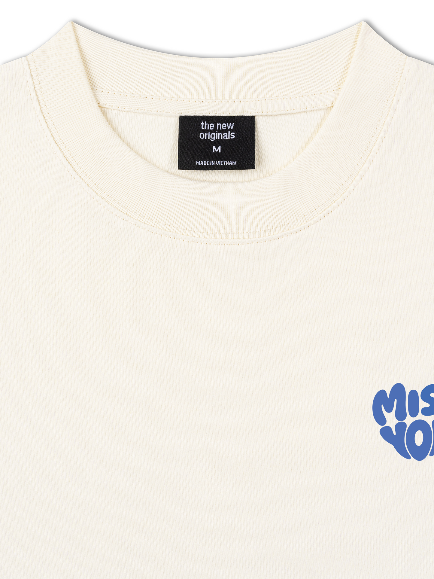 Áo Thun Relaxed Fit Miss You Typography