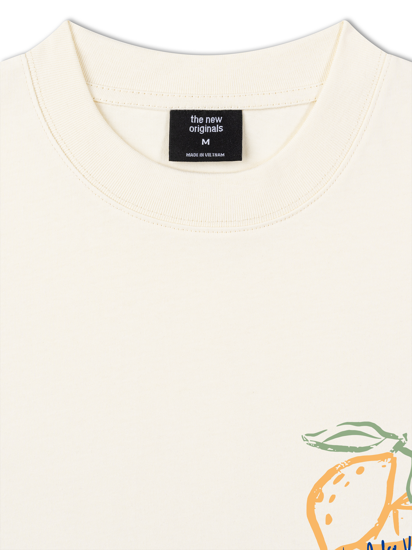 Áo Thun Relaxed Fit Blue And Yellow Limon Cello