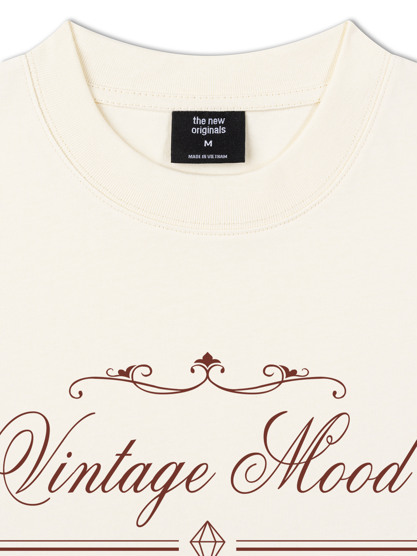 Áo Thun Relaxed Fit Old Money Vitage Mood