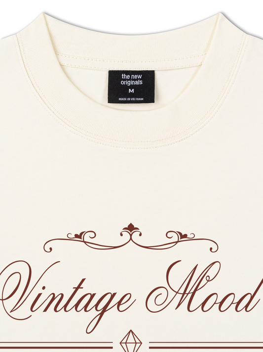 Áo Thun Relaxed Fit Old Money Vitage Mood