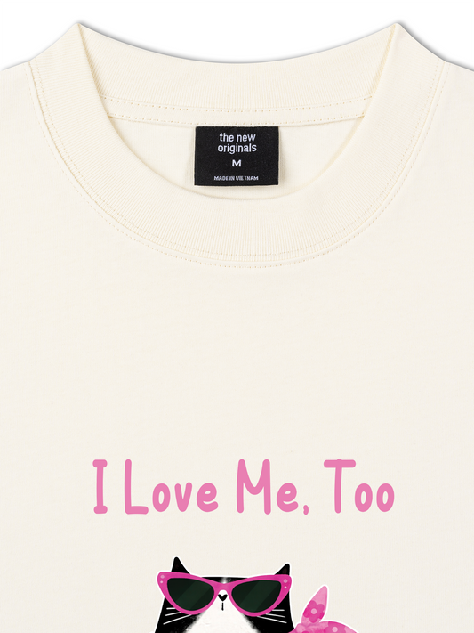 Áo Thun Relaxed Fit Animal Mood I Love Me, Too