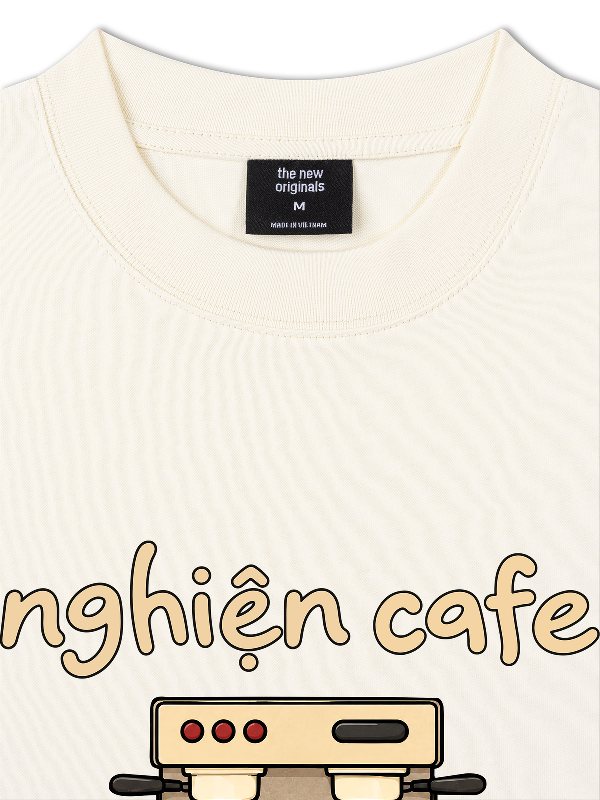 Áo Thun Relaxed Fit Nghiện Cafe
