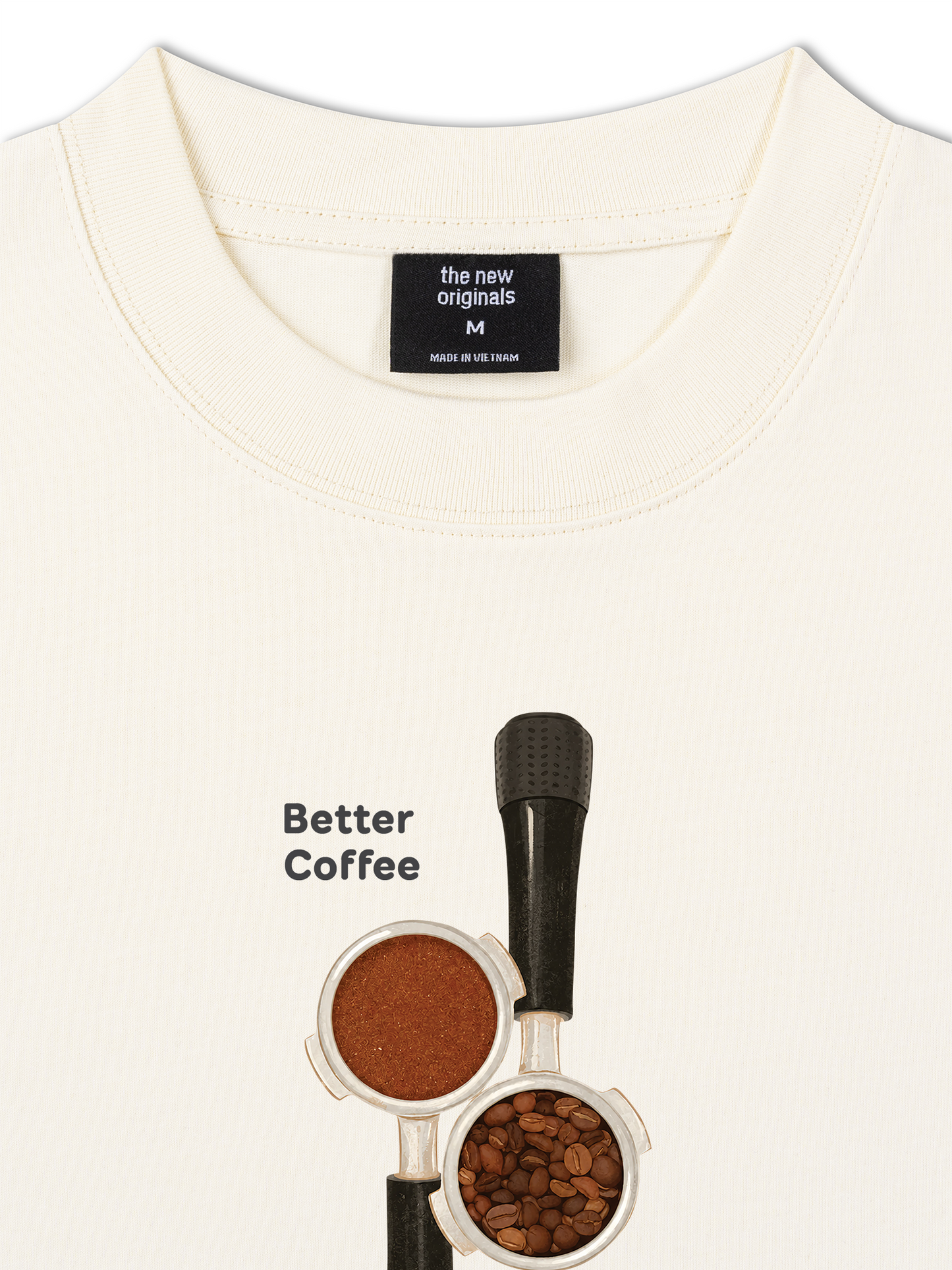 Áo Thun Relaxed Fit Better Coffeee Better Days