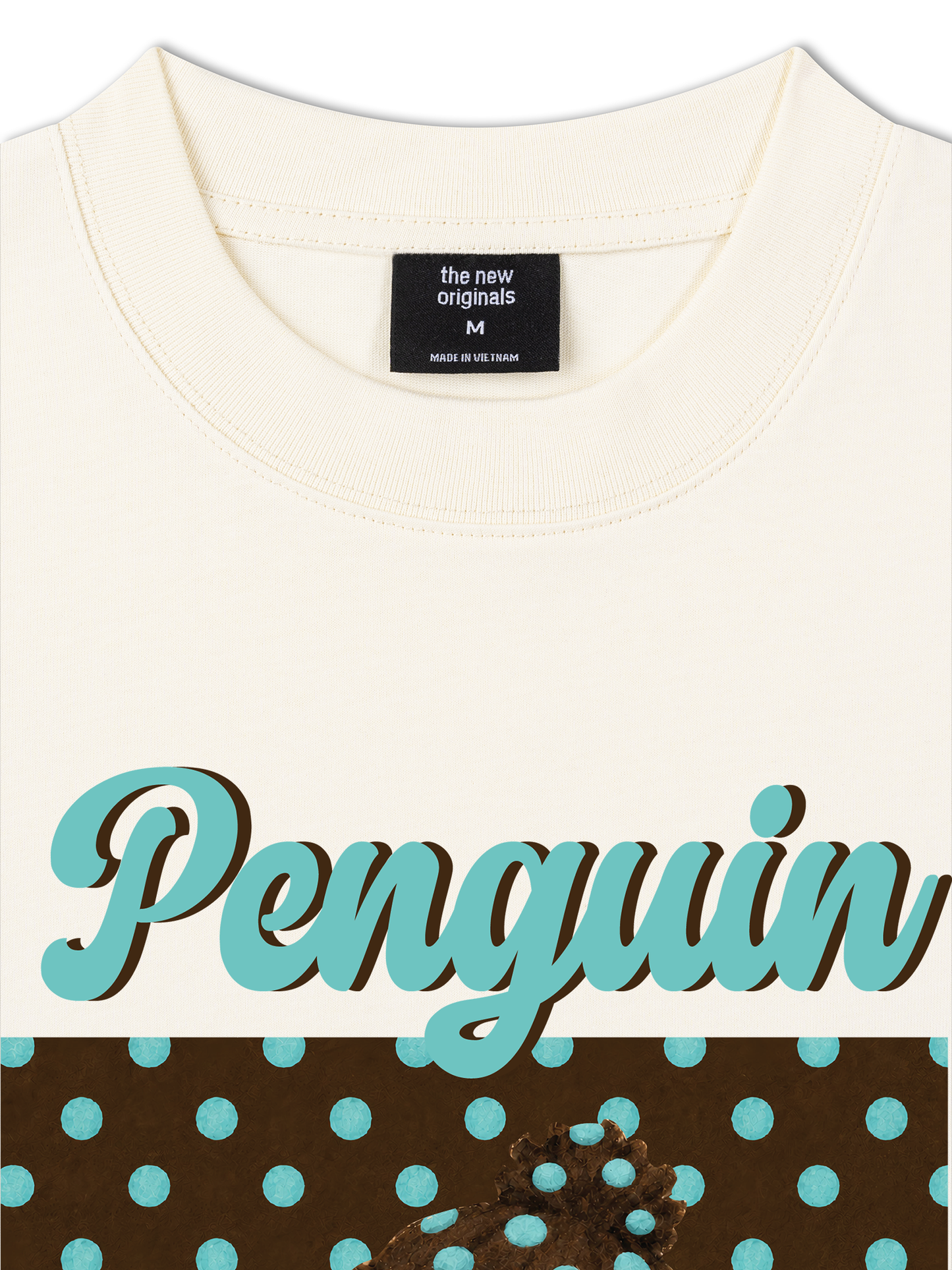 Áo Thun Relaxed Fit Animal Mood Cozy Penguin
