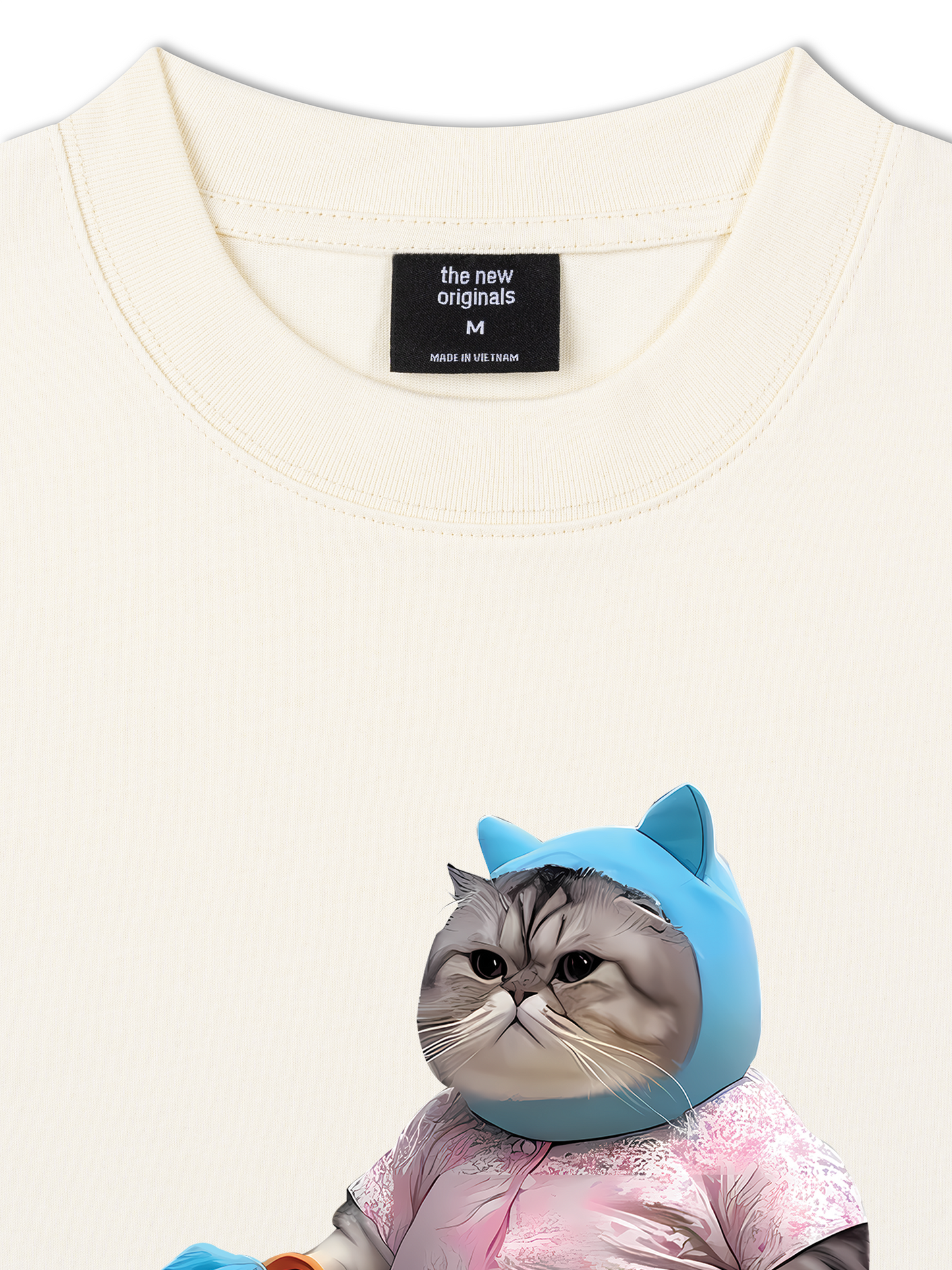 Áo Thun Relaxed Fit Animal Mood Mommy Meow