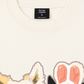 Áo Thun Relaxed Fit Animal Mood Bestie Puppy And Meow