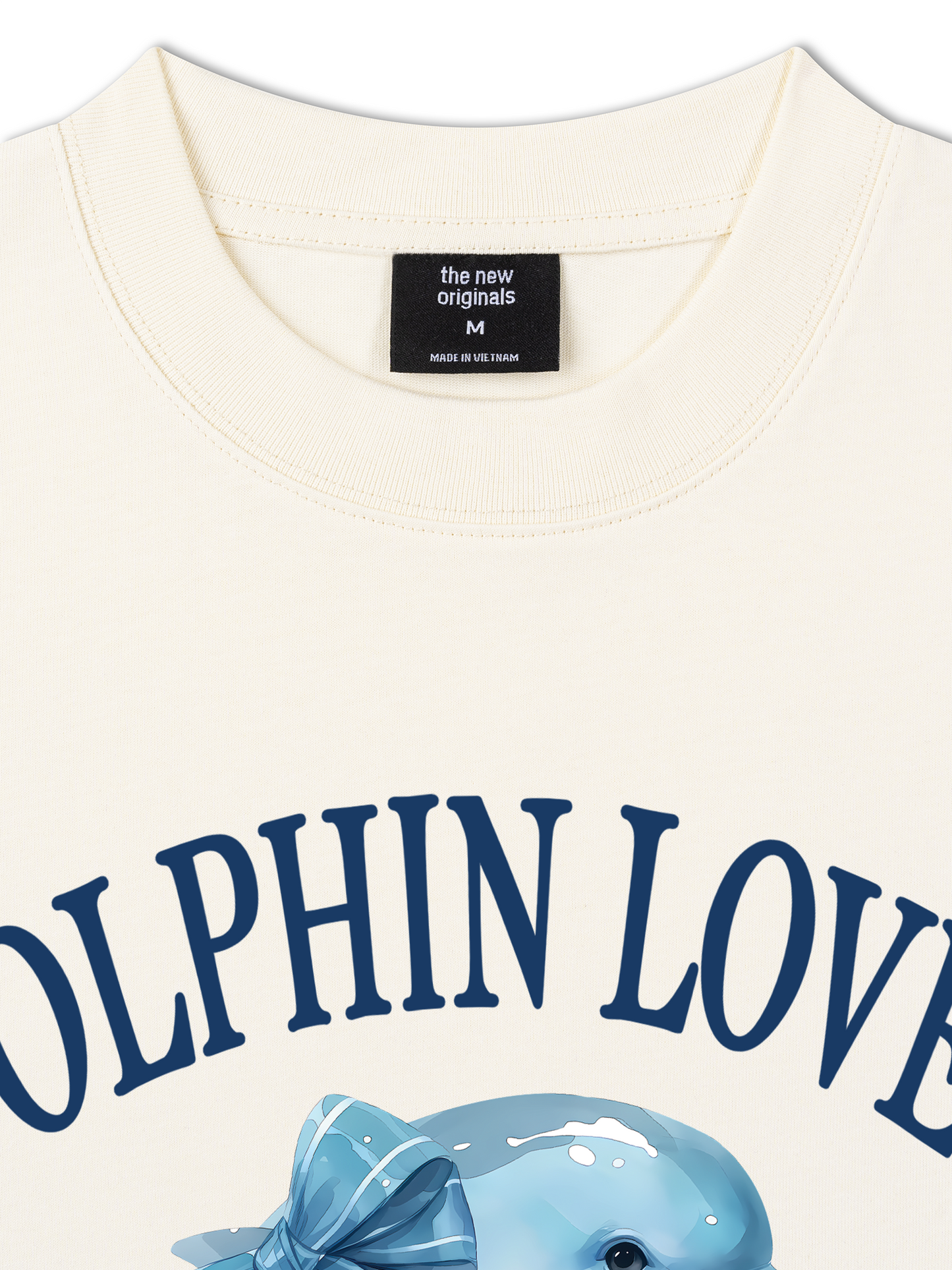 Áo Thun Relaxed Fit Ocean Dolphin Lover