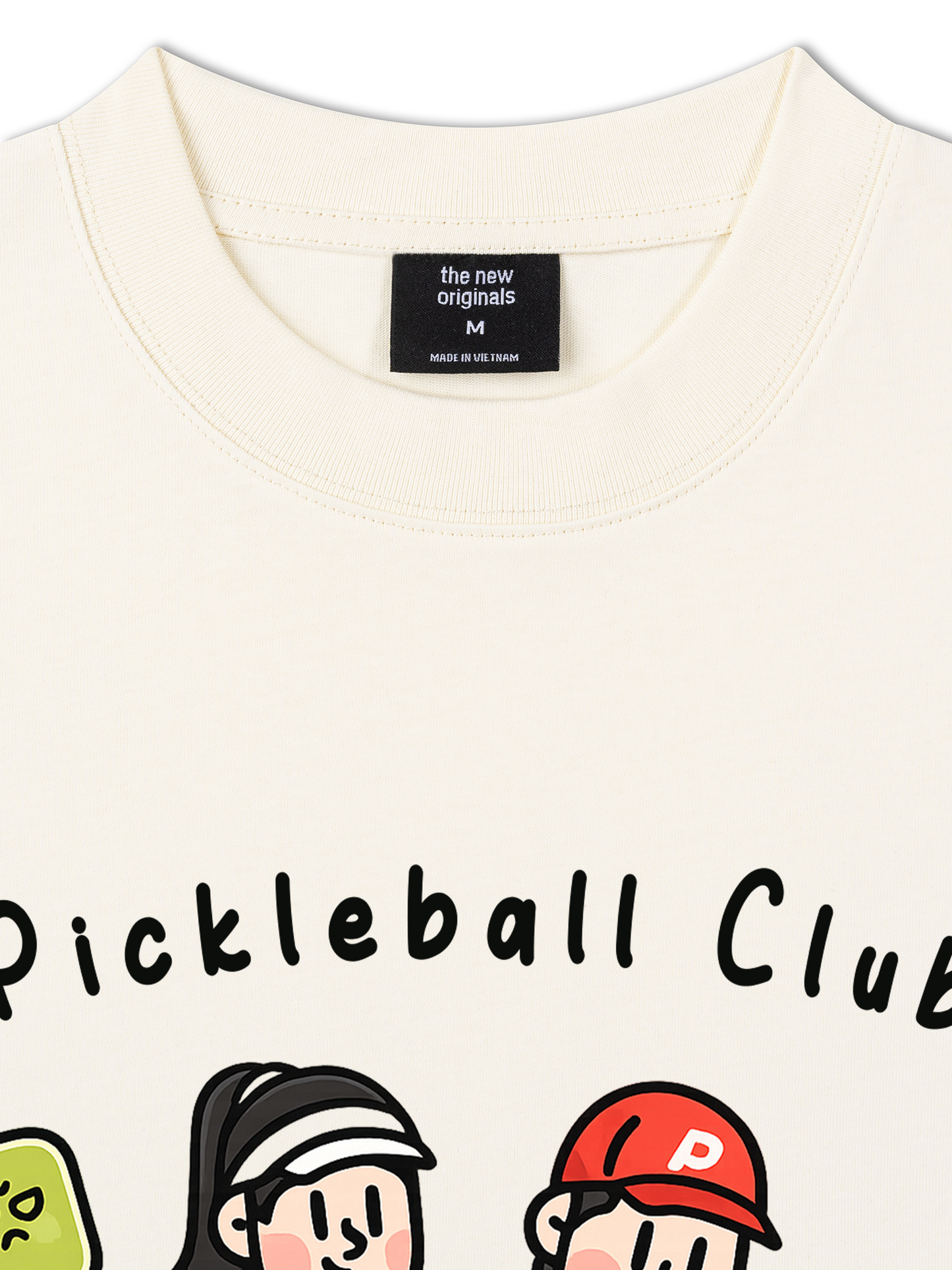 Áo Thun Relaxed Fit Go Outside Pickleball Club