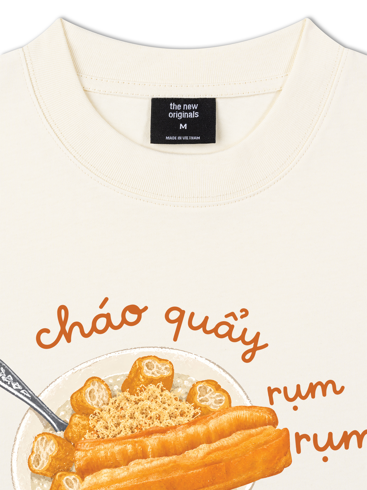 Áo Thun Relaxed Fit Cháo Quẩy