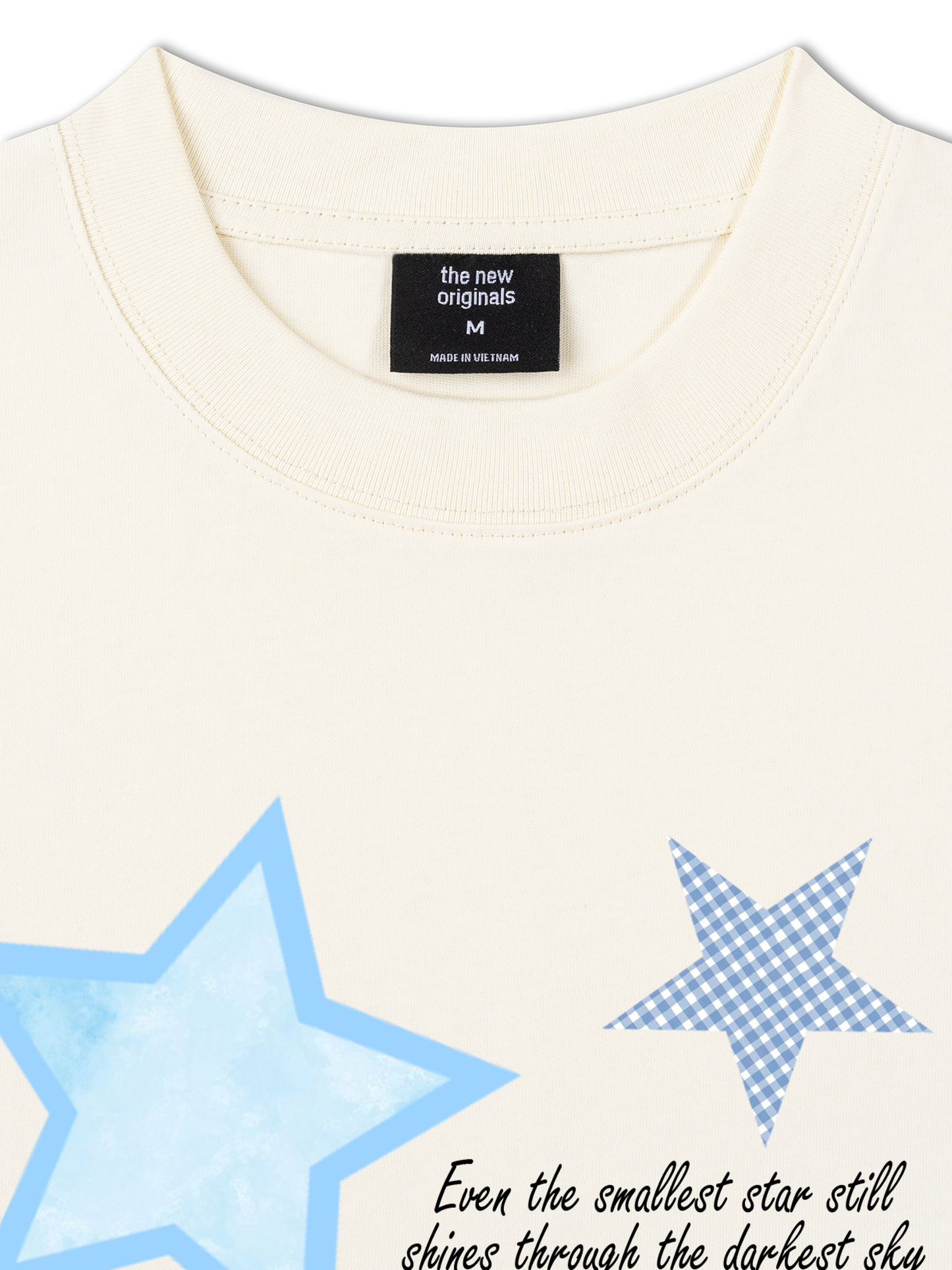 Áo Thun Relaxed Fit Daily Cuties Blue Star Mood