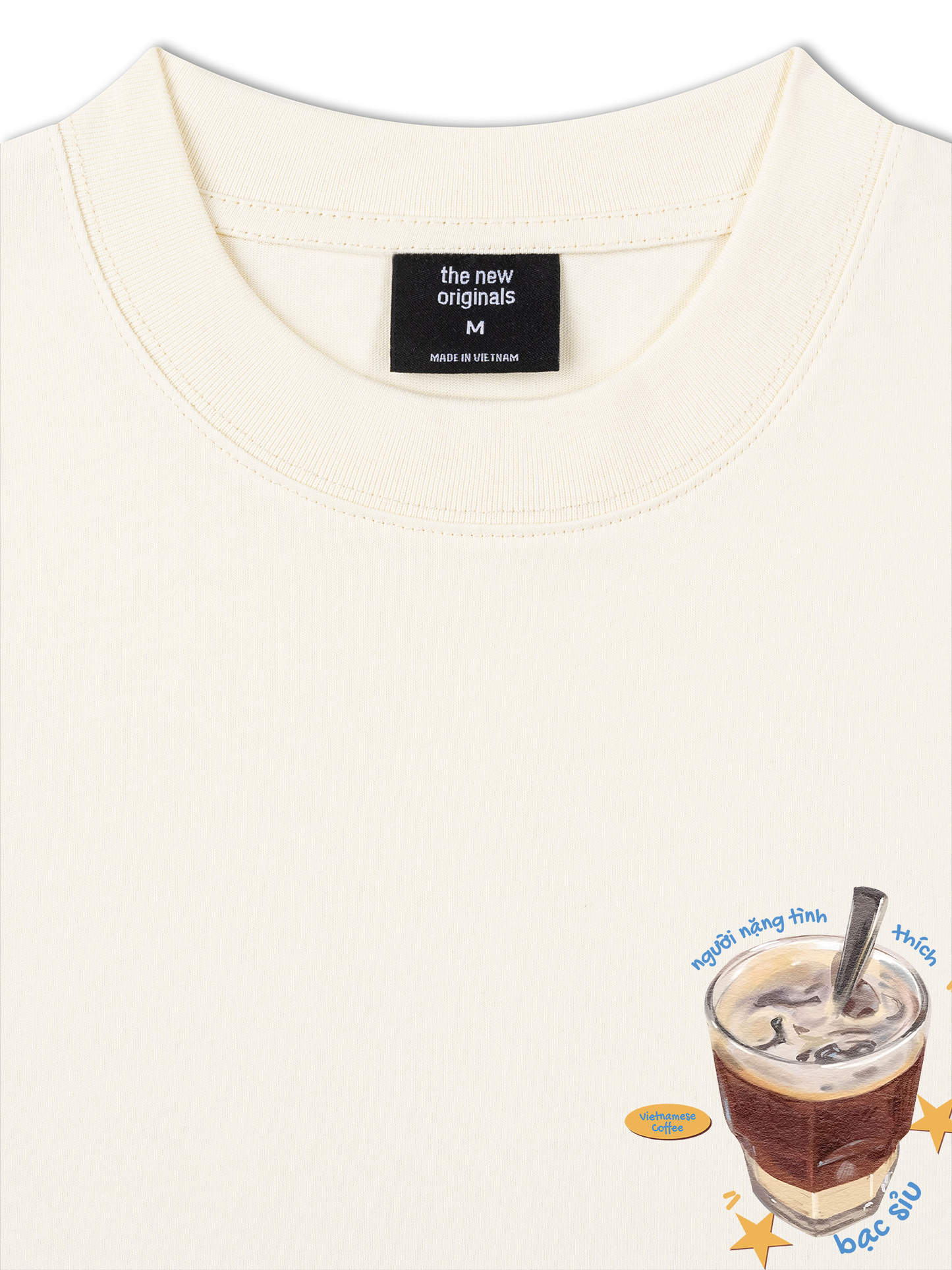 Áo Thun Relaxed Fit Người Nặng Tình Thích Bạc Sỉu