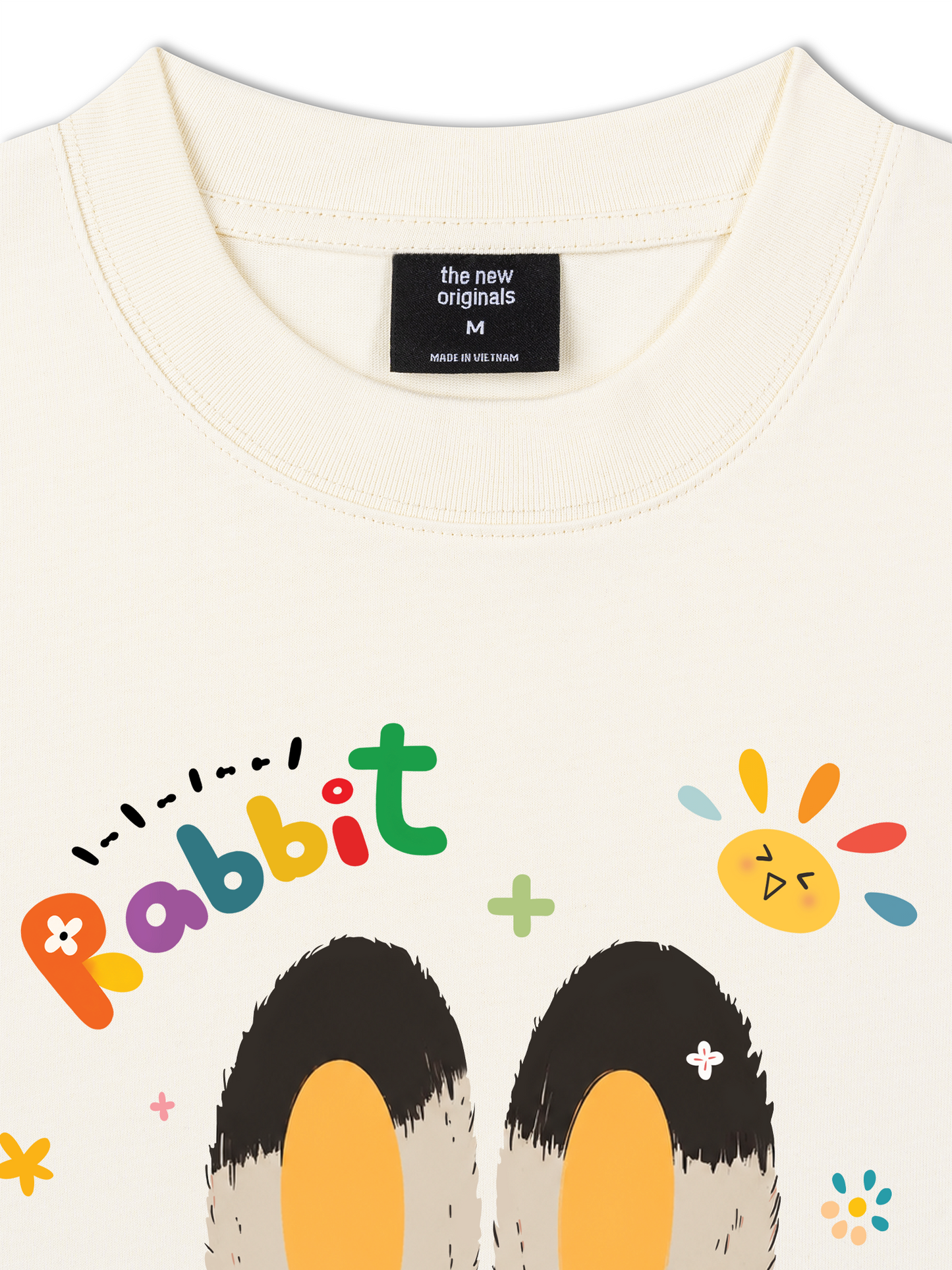 Áo Thun Relaxed Fit Rainbow Rabbit