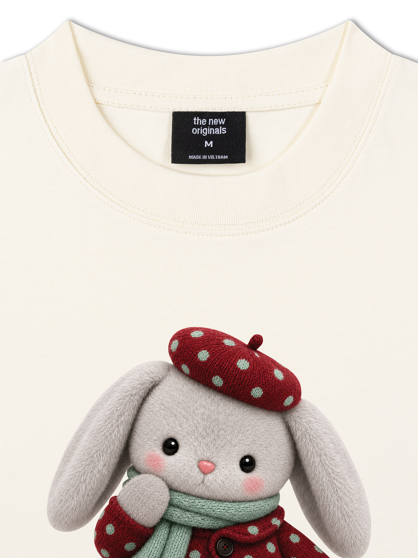 Áo Thun Relaxed Fit Cherry Bunny
