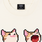 Áo Thun Relaxed Fit Pixel Universe Pop Cat