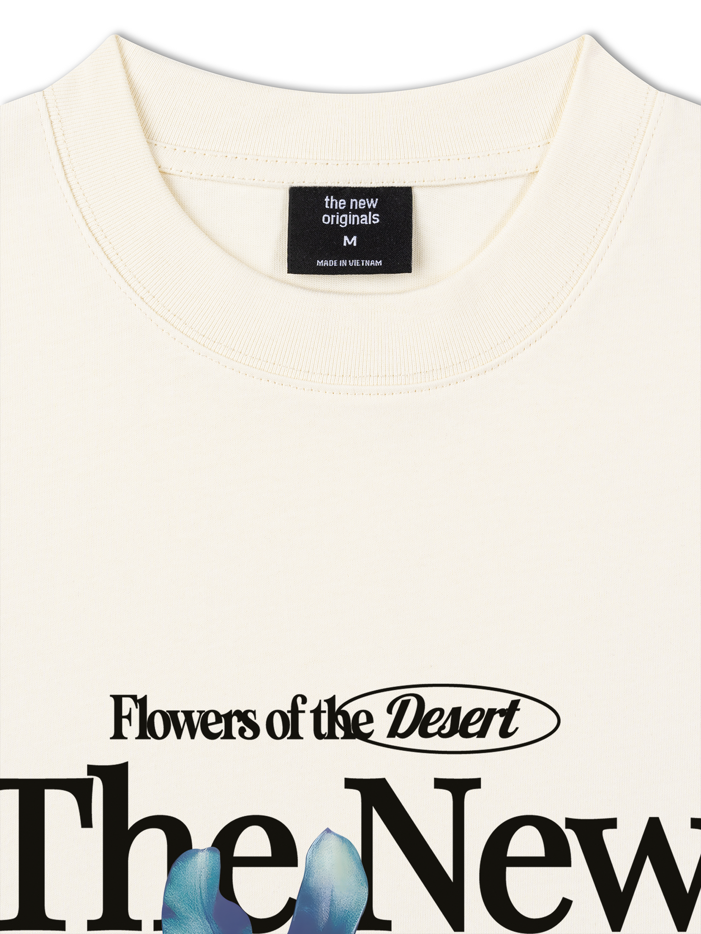 Áo Thun Relaxed Fit Summer Vibes Flower Of The Desert Blue