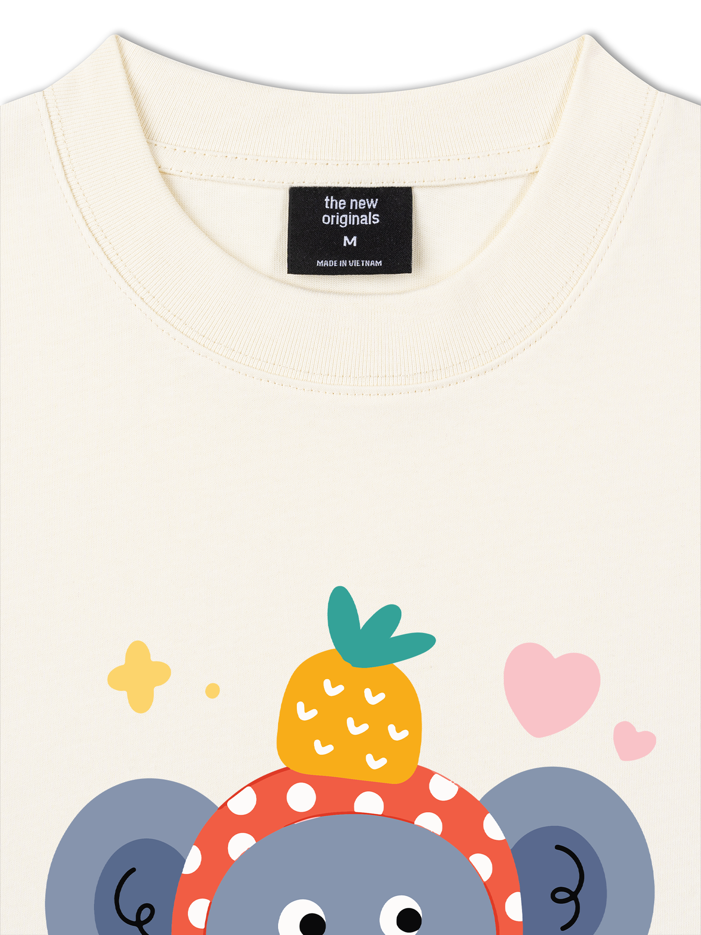 Áo Thun Relaxed Fit Pineapple Cutie Elephant