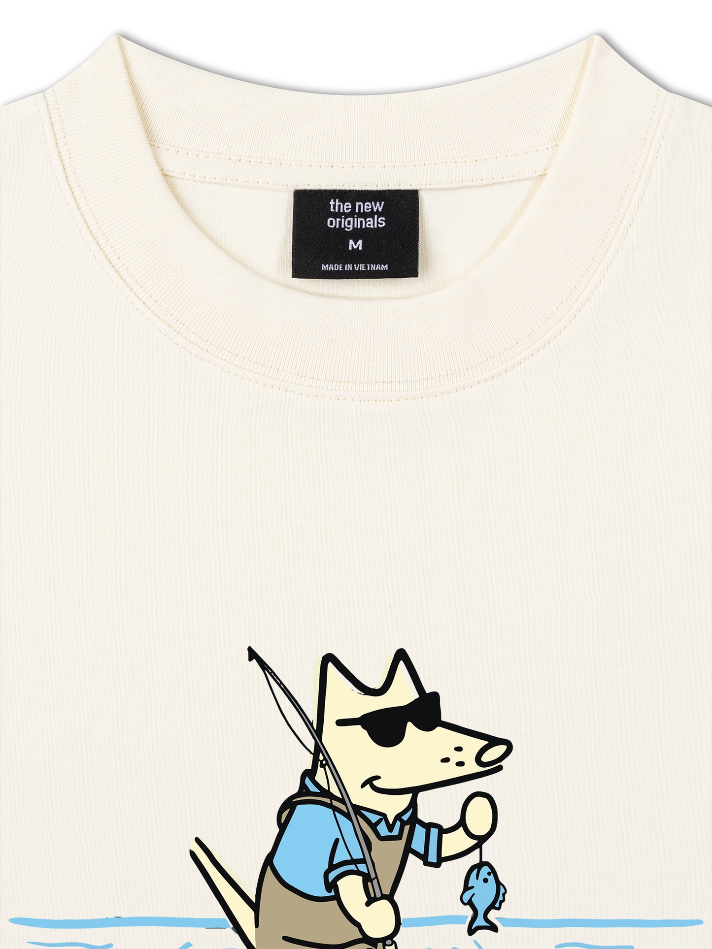 Áo Thun Relaxed Fit Go Outside Keep It Reel