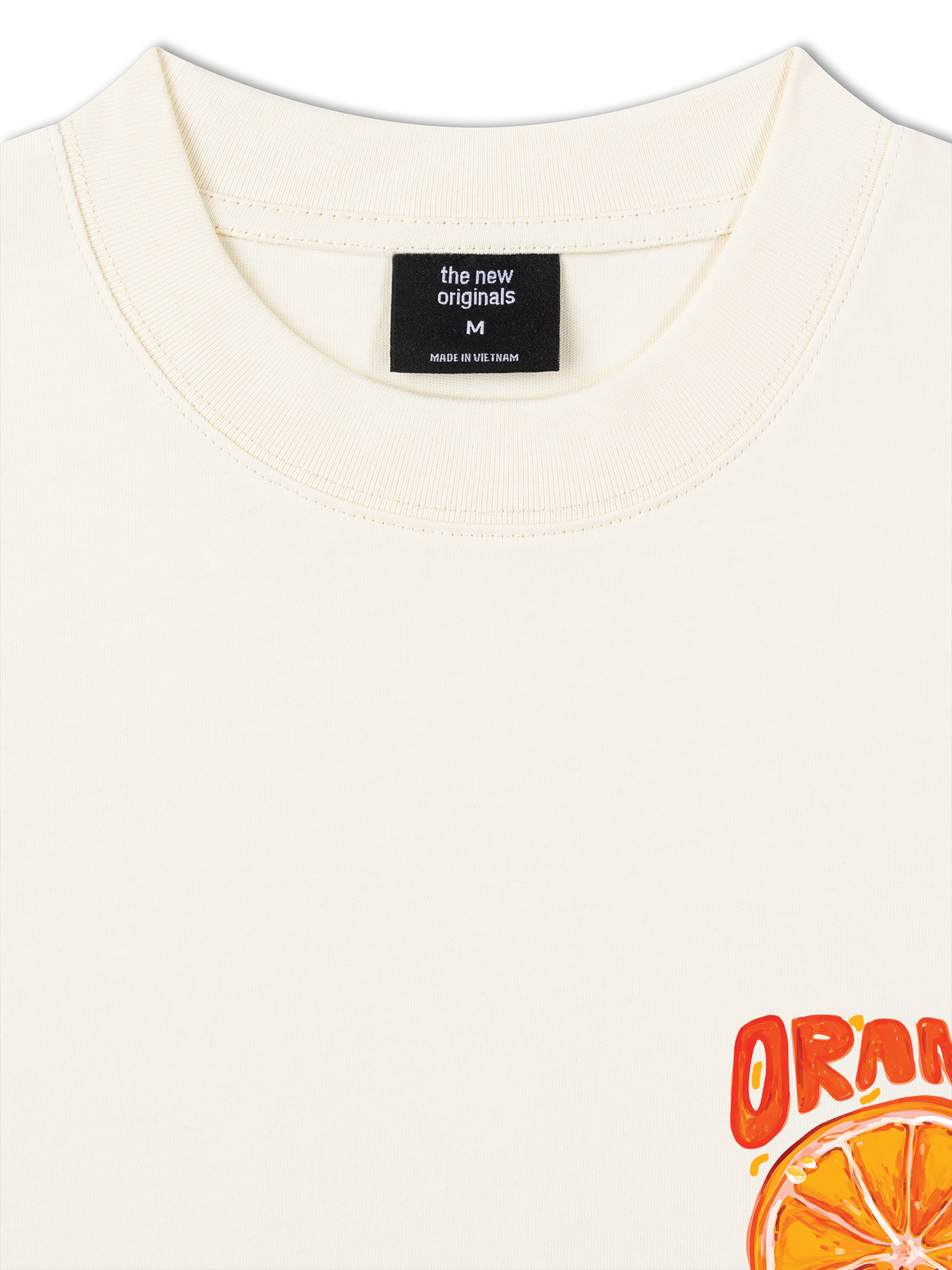 Áo Thun Relaxed Fit Summer Vibes Orange