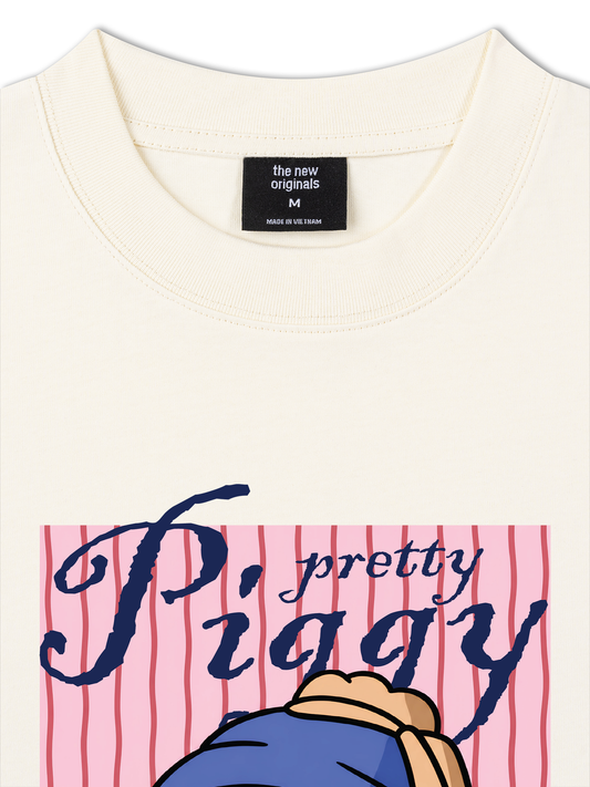Áo Thun Relaxed Fit Pretty Piggy