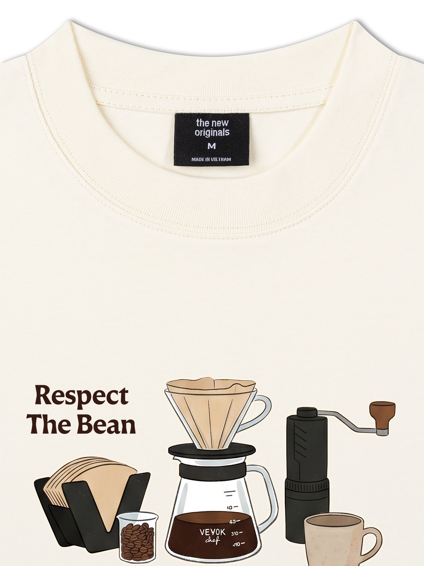 Áo Thun Relaxed Fit Respect The Bean