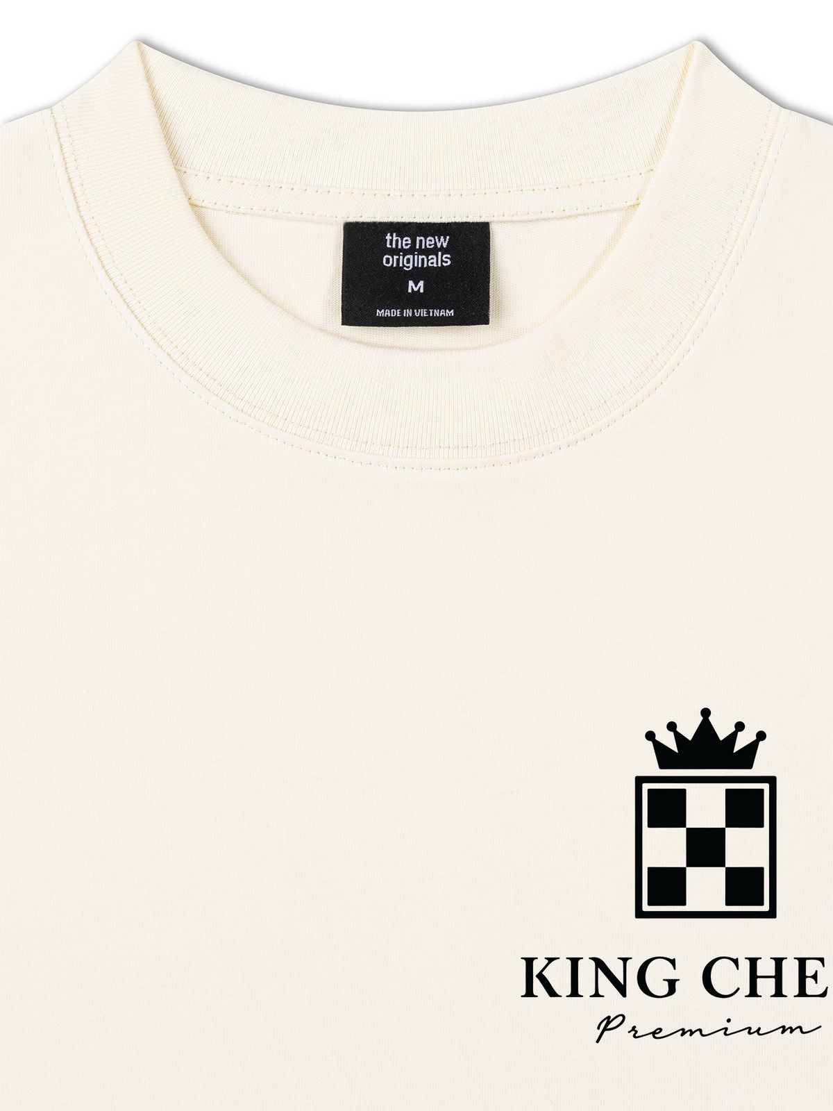 Áo Thun Relaxed Fit King Chess