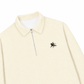 Áo Sweater Polo Nỉ Hai Da Royal Horse Crest