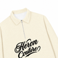 Áo Sweater Polo Nỉ Hai Da Heron Couture