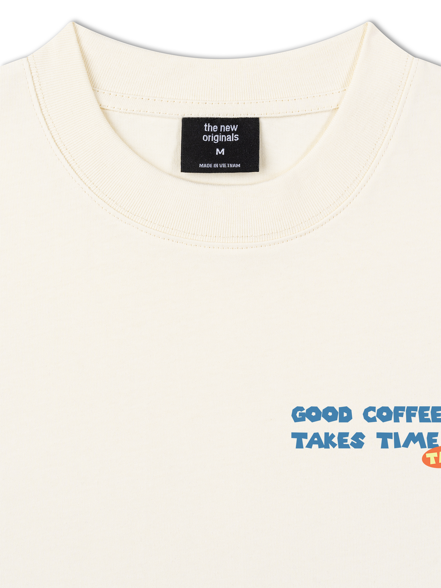 Áo Thun Relaxed Fit Good Coffee Take Time