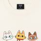 Áo Thun Relaxed Fit Animal Mood No Meow No Life