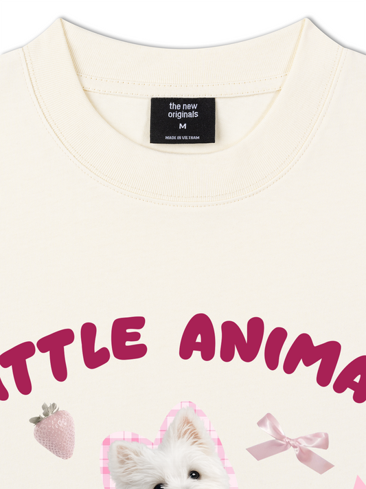 Áo Thun Relaxed Fit Daily Cuties Little Animal