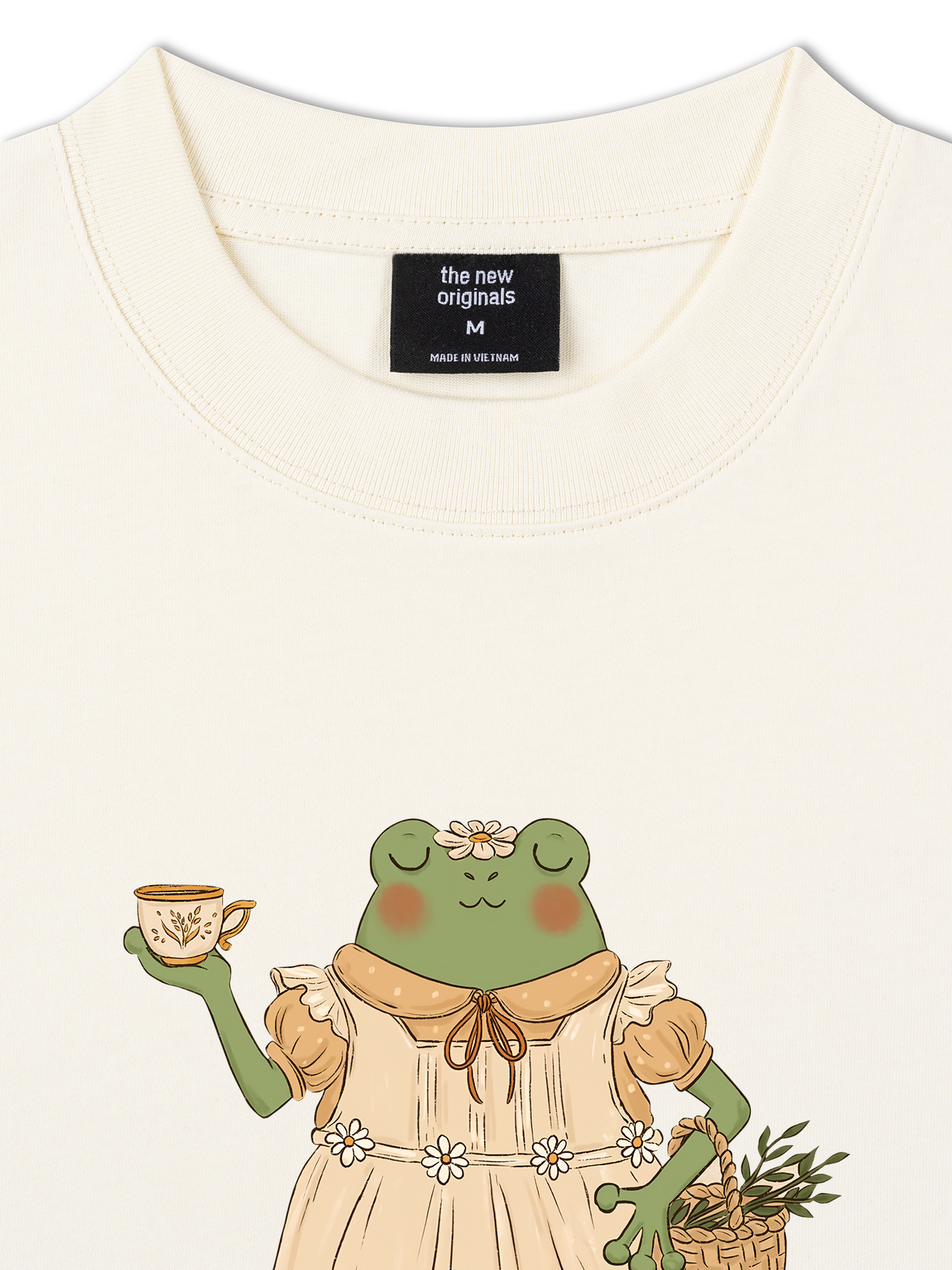 Áo Thun Relaxed Fit Autumn Frog