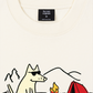 Áo Thun Relaxed Fit Go Outside Happy Camper Dog