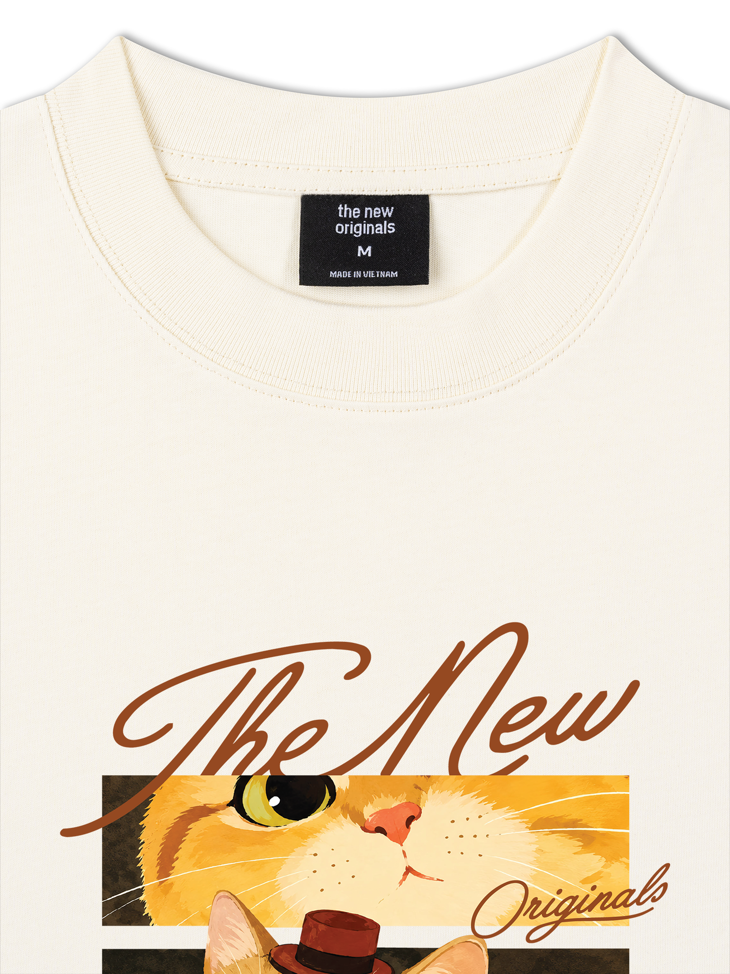 Áo Thun Relaxed Fit Fragments of Curiosity Meow