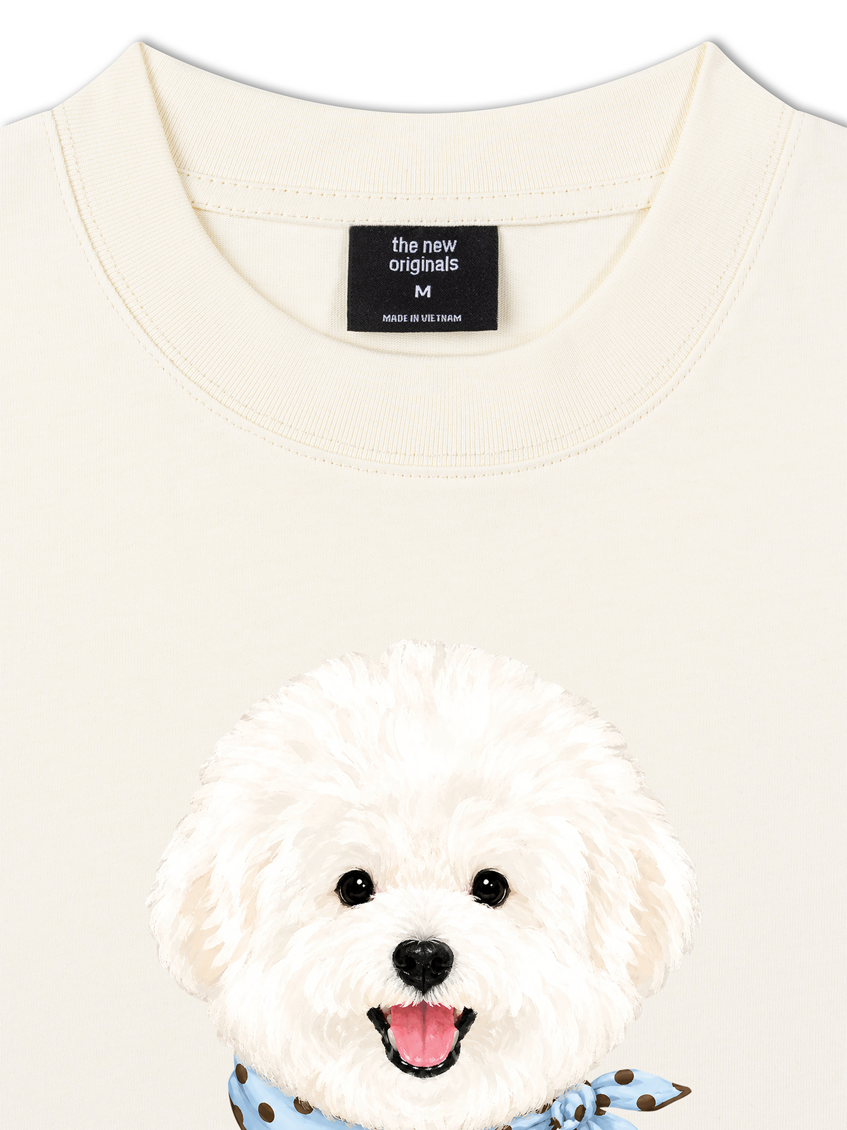 Áo Thun Relaxed Fit Cute Puppy