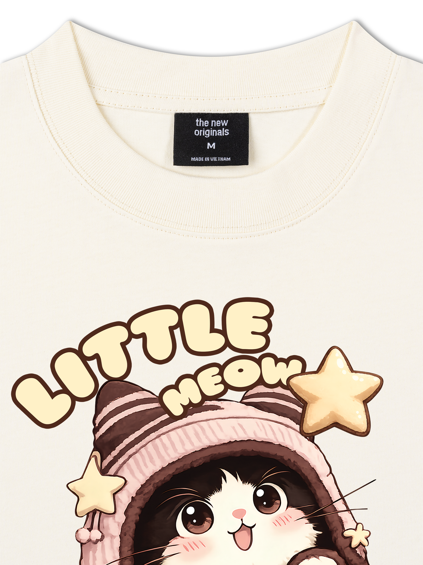 Áo Thun Relaxed Fit Little Meow